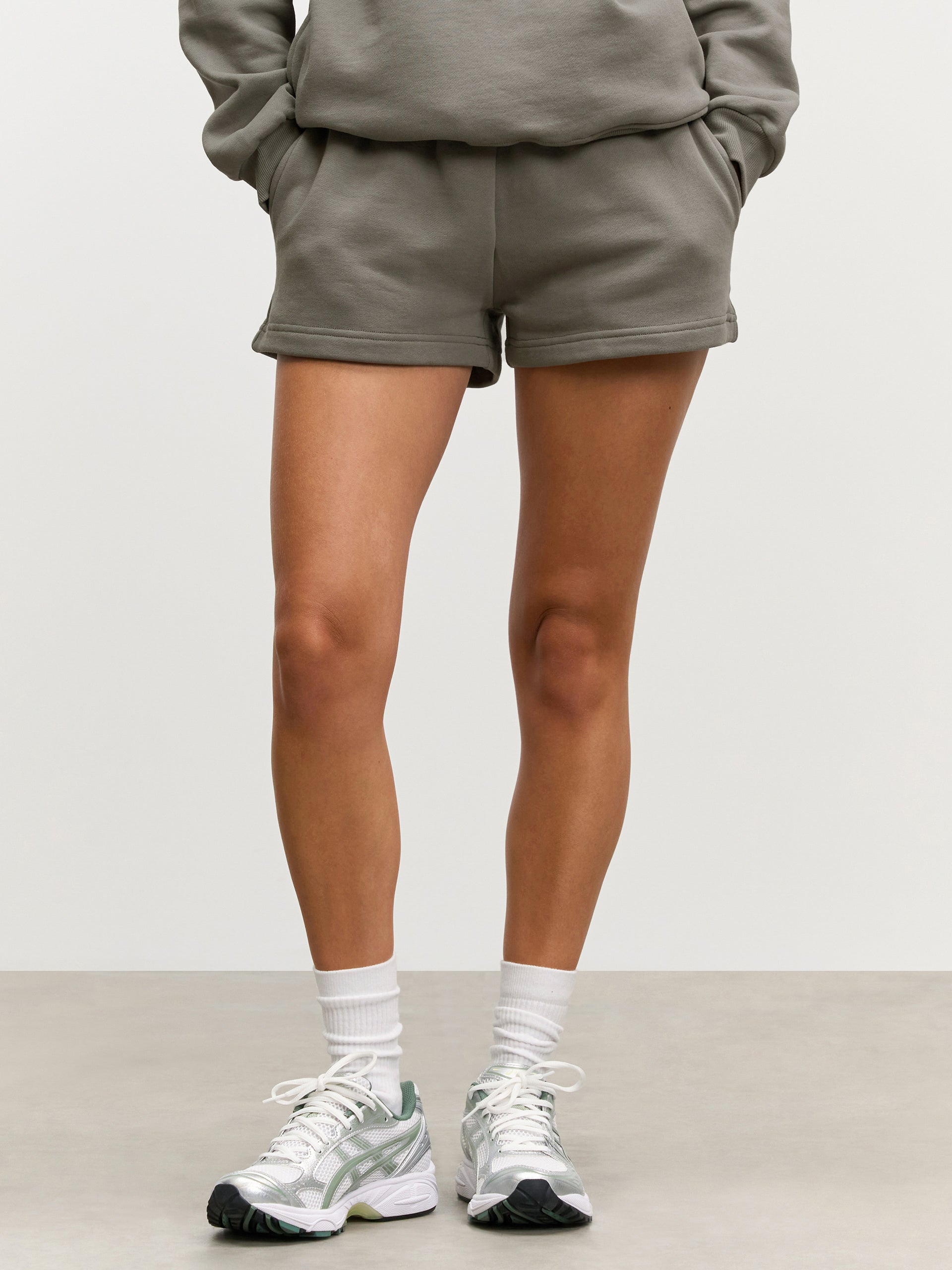 Womens Relaxed Jersey Short in Sage