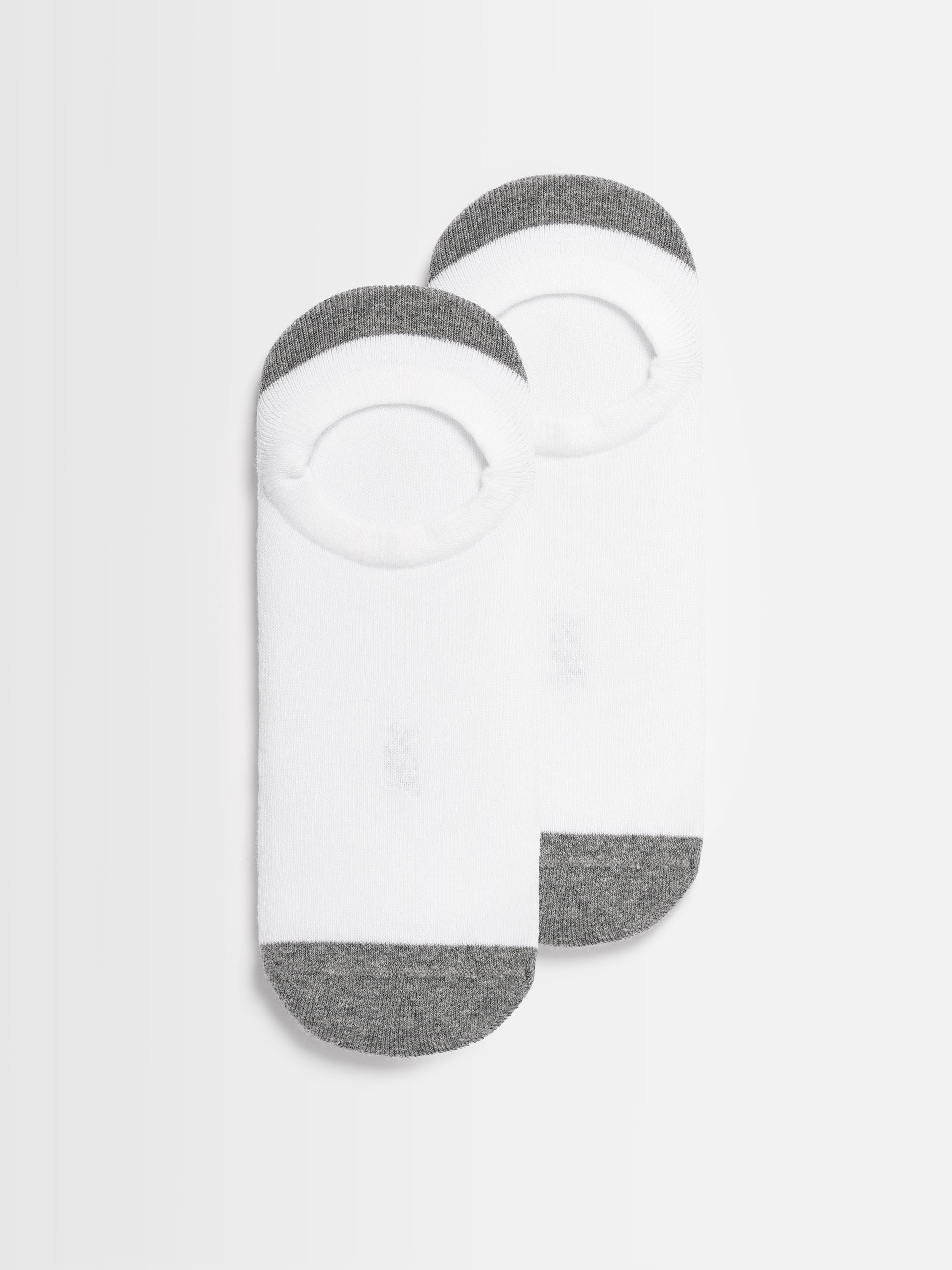 3 pack ARNE Invisible Socks in White