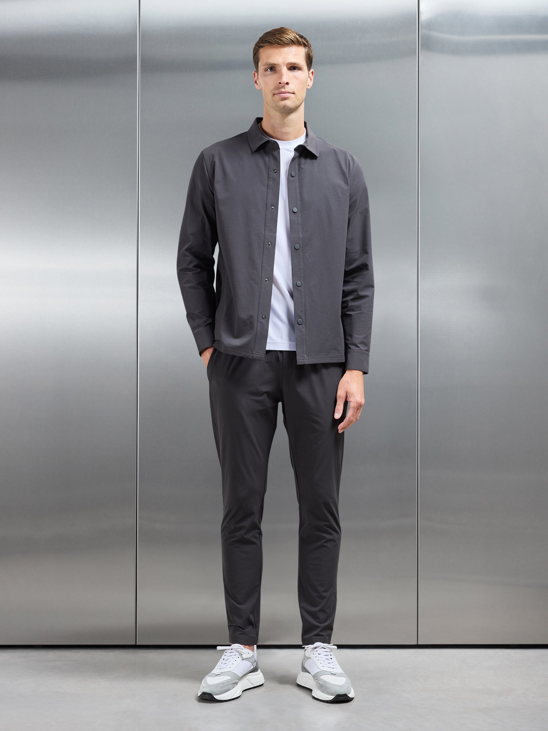 Active Technical Overshirt in Grey
