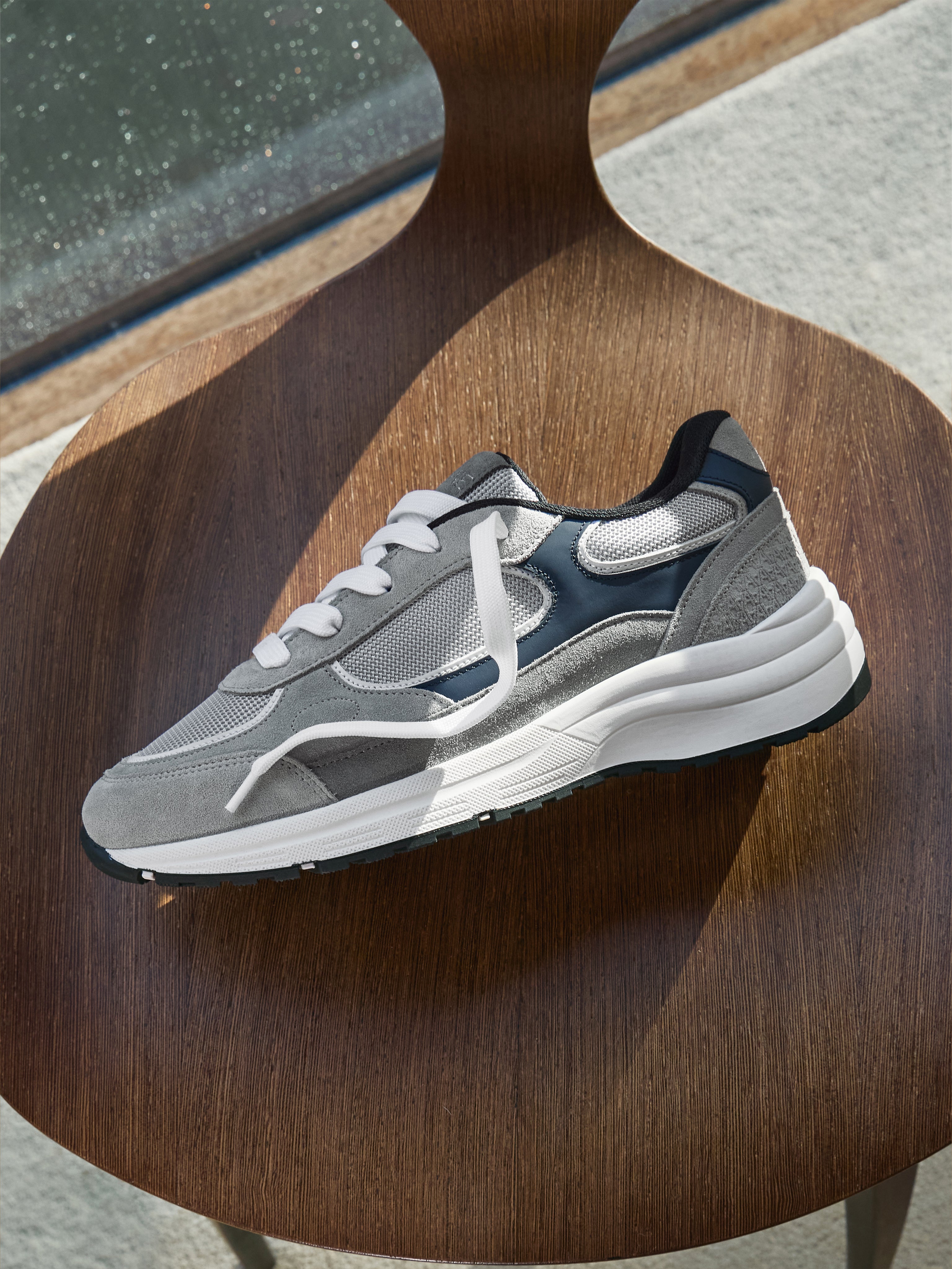 Apollo Runner in Grey Navy